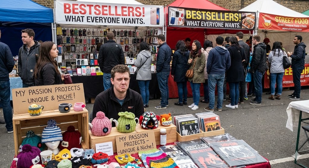 ขายสิ่งที่เราชอบแต่ไม่ใช่สิ่งที่ตลาดชอบ