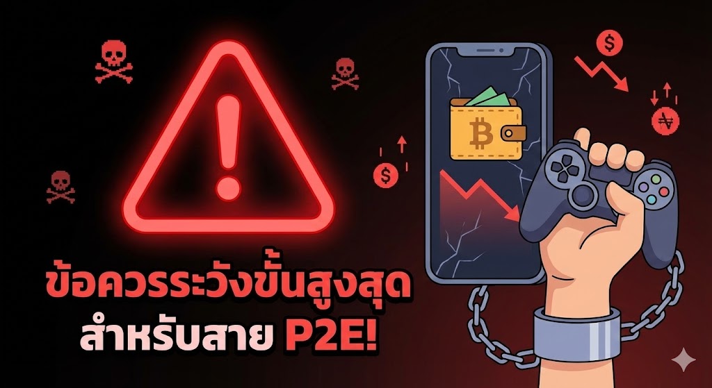 ข้อควรระวังขั้นสูงสุดสำหรับสาย P2E!