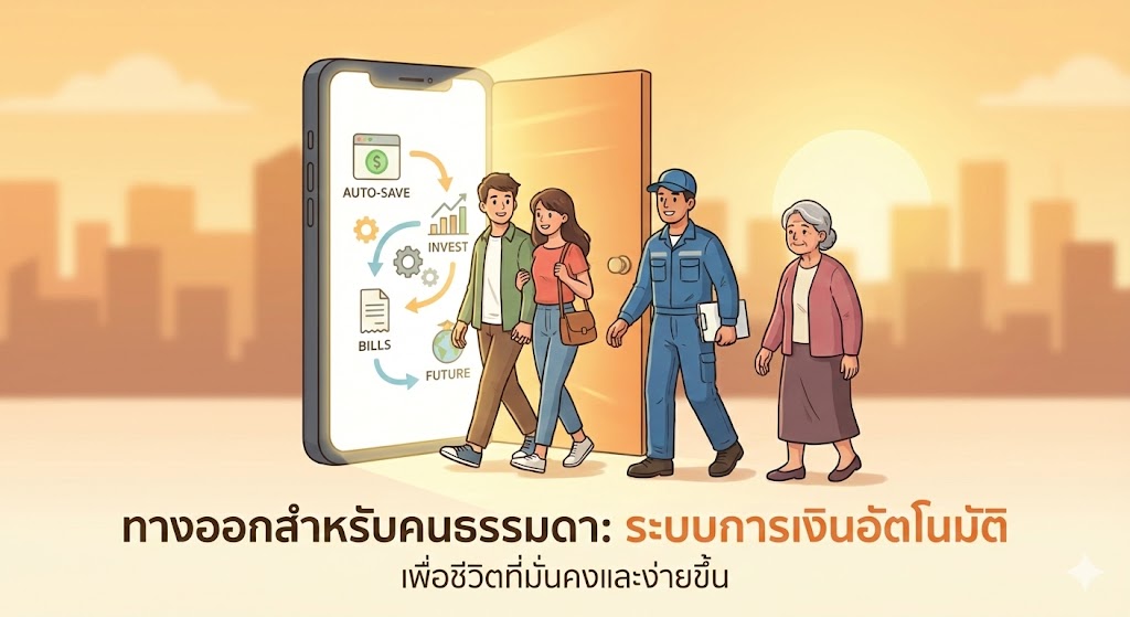 ทางออกสำหรับคนธรรมดา ระบบการเงินอัตโนมัติ