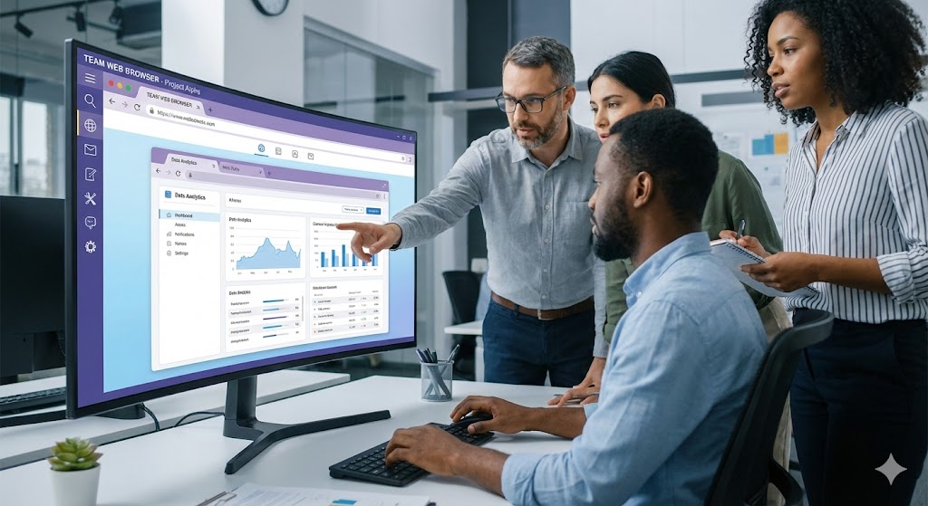 ทีมเว็บไซต์ (Team Web Browser)