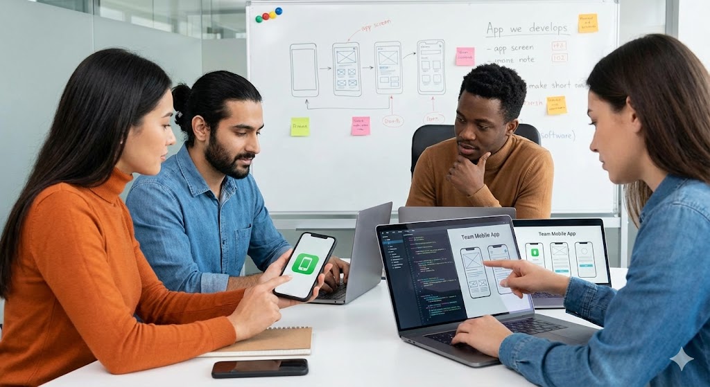 ทีมแอปพลิเคชัน (Team Mobile App)