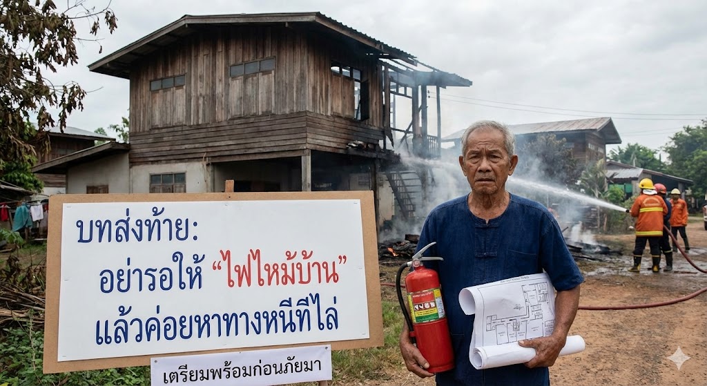 บทส่งท้าย: อย่ารอให้ "ไฟไหม้บ้าน" แล้วค่อยหาทางหนีทีไล่