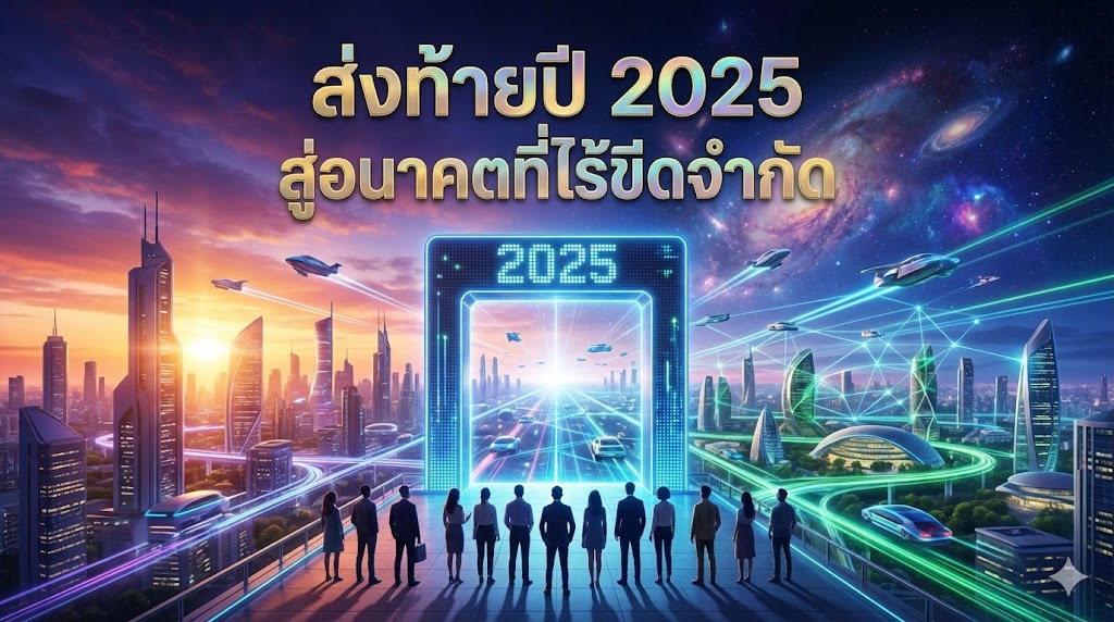 ส่งท้ายปี 2025 สู่อนาคตที่ไร้ขีดจำกัด