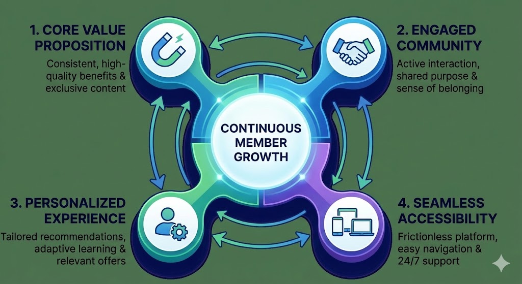 เจาะลึก 4 แกนหลักของกิจกรรม ทำไมสมาชิกถึงเติบโตต่อเนื่อง?