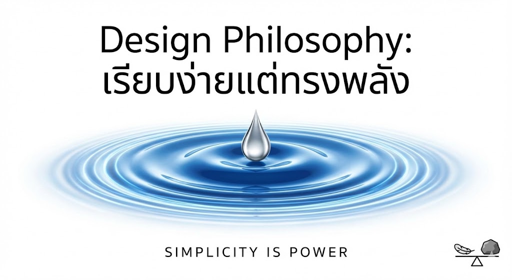 เรียบง่ายแต่ทรงพลัง