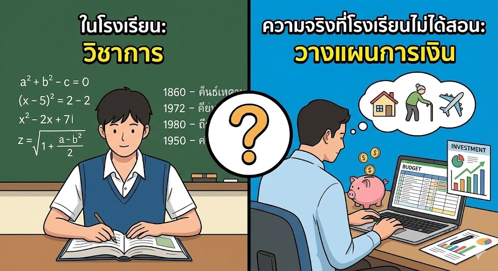 ทำไมต้องวางแผนการเงิน
