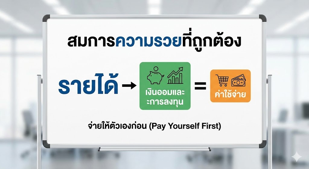 สมการความรวยที่ถูกต้อง