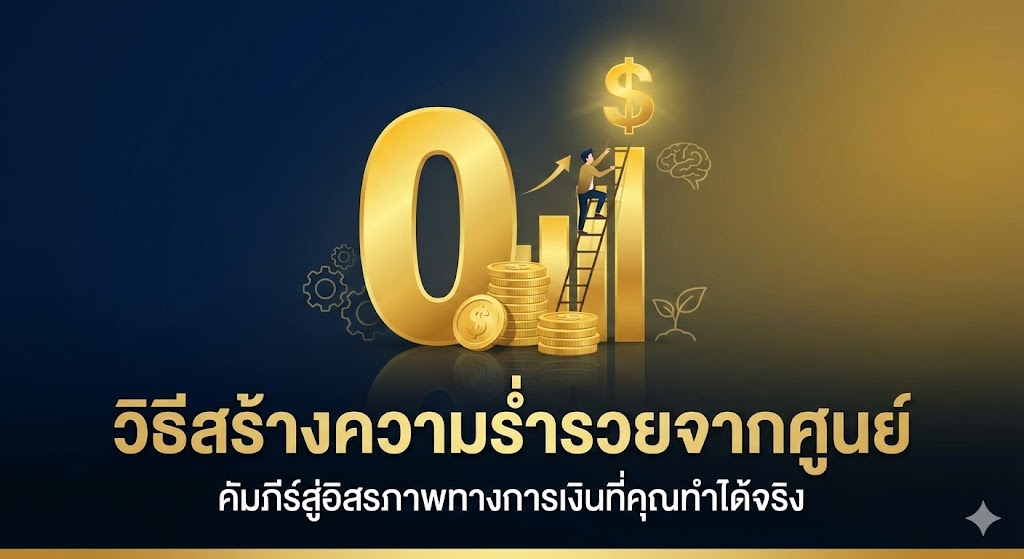 วิธีสร้างความร่ำรวยจากศูนย์
