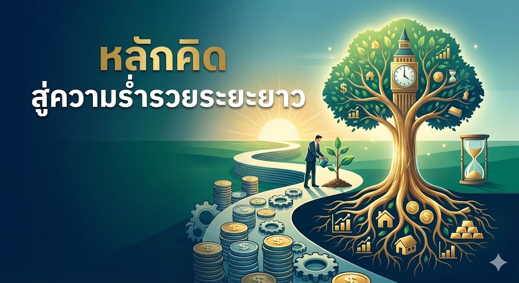 หลักคิดสู่ความร่ำรวยระยะยาว