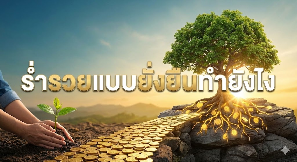 ร่ำรวยแบบยั่งยืนทำยังไง